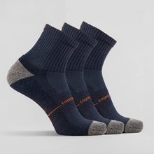 Load image into Gallery viewer, The Men&#39;s Quarter Sock 3-Pack
